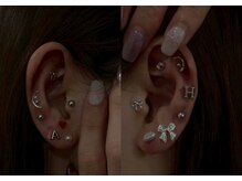 ホワイトラボ 堺東(White labo)/耳つぼジュエリーで耳元を可愛く