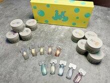 ルナフルール(Luna fleur)の雰囲気（enoiマグネット等約200色ご用意しております。）