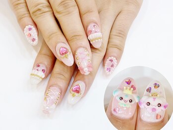 ネイルコレクション ピンク(Nail Collection Pink)/3Dキャラクター★プリキュア