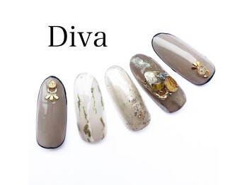 ネイルサロンディーバ 塚口店(Diva)/ニュアンスネイル