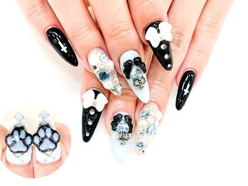 ネイルコレクション ベビーピンク(Baby Pink)/スカルプ放題☆地雷・天使の羽