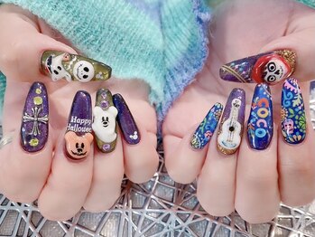 ラルネイル 大宮(Lull. nail)/#Dハロ#ハロウィン#モチーフ