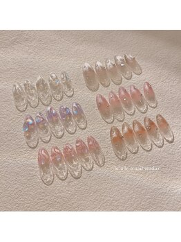 レアレア(le'a le'a)/韓国風うるキラネイル