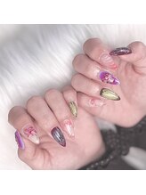 アミネイル 中野(Ami Nail)/ワンホンガーリーネイル
