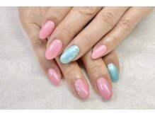 アンドシュシュネイル(&CHOU CHOU nail)/ワンカラー