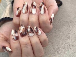 カフェラテネイル