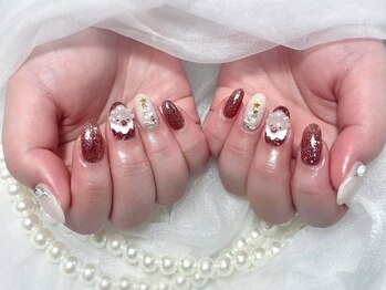 クリスマスネイル