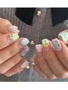 春ネイル