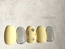 ルークネイル 恵比寿店(LUKE NAIL)/【シンプル】バターイエロー