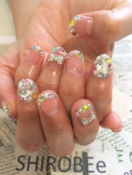 トータルサロン 白べぇーっ プラス/キラキラネイル!