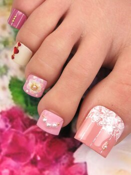 カラーズ 浜松店(colors)/フラワーアクセサリ―でお洒落に