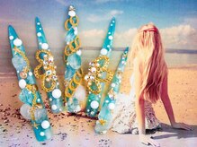 アン ジョーヌドラゴ/ロング！！夏ネイル