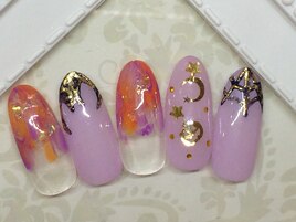 ハロウィンネイル★7500円税抜