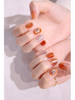 ラルネイル 大宮(Lull. nail)/＊秋色＊ニュアンス＊
