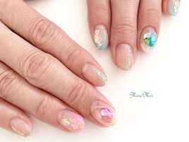 ちぐはぐシェルネイル