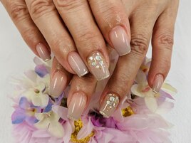 【ほり】グラデーションネイル