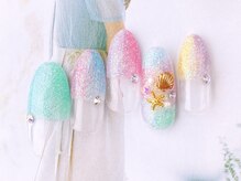 ネイルサロンフォーユー(for u)/ラメタイダイ￥6980