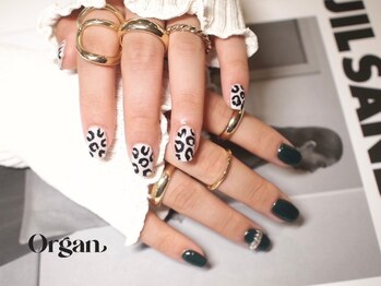オーガン(ORGAN)/豹柄ネイル