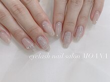 アイラッシュサロンモアナ 梅田芝田店(MOANA)/ツイードネイル