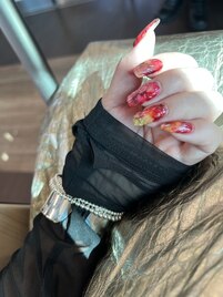 #フィルイン#ニュアンスネイル