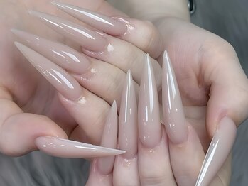 リンネイル 新大久保店(Rin Nail)/#長出し #ワンカラー