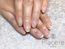 ピアチェーレ(Piacere)/マグネットフレンチネイル☆