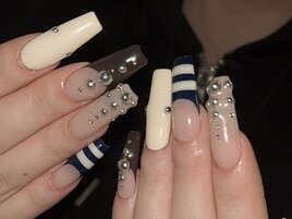 スクエアロング　海外デザイン