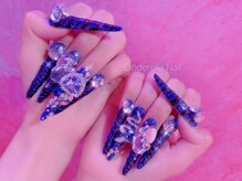 シンデレラネイル(CINDERELLA NAIL)/【スカルプ長さだしネイル】