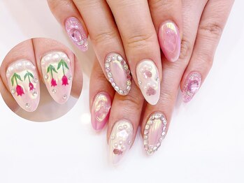 ネイルコレクション ピンク(Nail Collection Pink)/ジェル放題★ミラーネイル