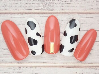 ワンネイル(ONE NAIL)/#ダルメシアン#アニマルネイル