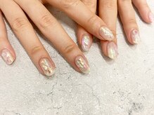 スリープ 中目黒(Sleep nakameguro)/アートネイル　オーロラ