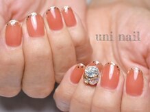 ユニネイル(uninail)/【マオジェル】マオラメフレンチ