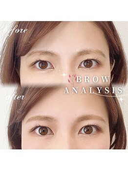 アイニーブロウ 梅田北新地店(eyeny.brow)/【眉毛デザイン】#平行アーチ