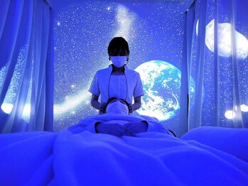 アリエス 上野の写真/【眼精疲労、頭痛・首肩こり解消！】とろける極上ドライヘッドスパ！オイル不使用で手軽に疲れをリセット！