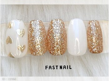 ファストネイル 池袋東口駅前店(FASTNAIL)/ハート　ミラー　バレンタイン