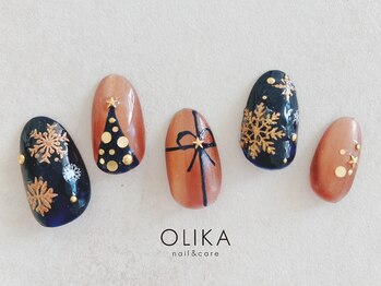 オリカ(OLIKA)/クリスマスネイル