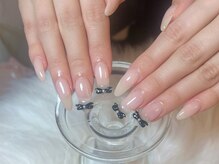 ENAIL　高田馬場店/ワンカラー×リボン