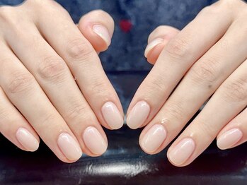 ユメ(Yume)の写真/【ご新規様/ワンカラー4080円】爪の形を重視し、シンプルだからこそ差がつくこだわりの仕上がりに！