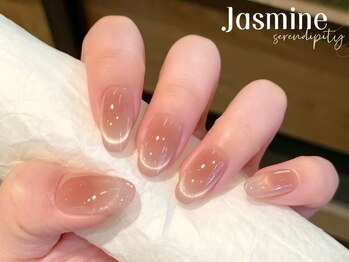 ジャスミン 池袋東口(Jasmine)の写真/毎月のお手元をあなただけの特別なネイルに★ネイルをしたいけどどんなデザインにしようかお悩みの方にも◎