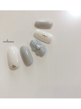 ネイルズ ココ(nails COCO)/フラワーネイル♪