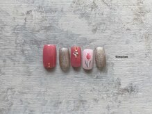 シンプリー ネイルアンドアイラッシュ 祖師谷大蔵店(Simpliee Nail&Eyelash)/フラワーネイル