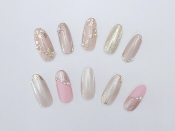 ルポ(Repos)の写真/手を美しく魅せるフォルムにこだわります！自爪が伸びたようなナチュラルな仕上がりに♪