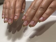 ネイルスタンド ツキイチ(NAIL STAND)/ミラーフレンチ