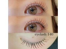 モプレア(MOPLEA)/ブラウンフラットラッシュ140本