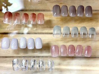 ノンノガーデン フォーネイル 札幌大通店(non-no garden for nail)/アシンメトリーデザイン