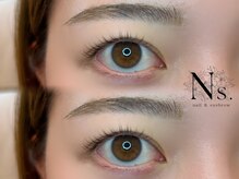 エヌエス ネイルアンドアイブロウ(Ns)/まつげパーマ×アイブロウ
