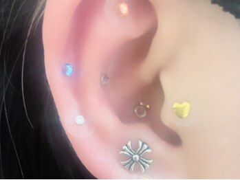 耳ツボジュエリー付け放題！