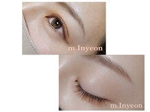 エムイニョン(m.Inyeon)の雰囲気（肌なじみカラーで抜け感のある目元に。ニュアンスカラー）