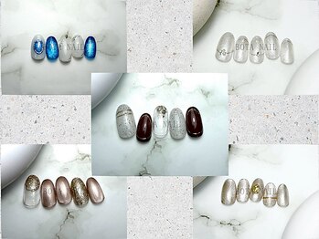 ボタネイル 近鉄八尾駅前店(BOTA NAIL)/6.40種類セレクトデザイン8月
