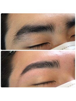 オレロ 国立(olelo)/メンズアイブロウwax/¥4500